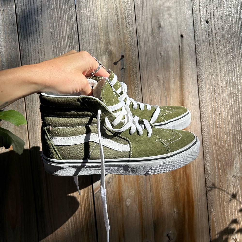 Green high tops